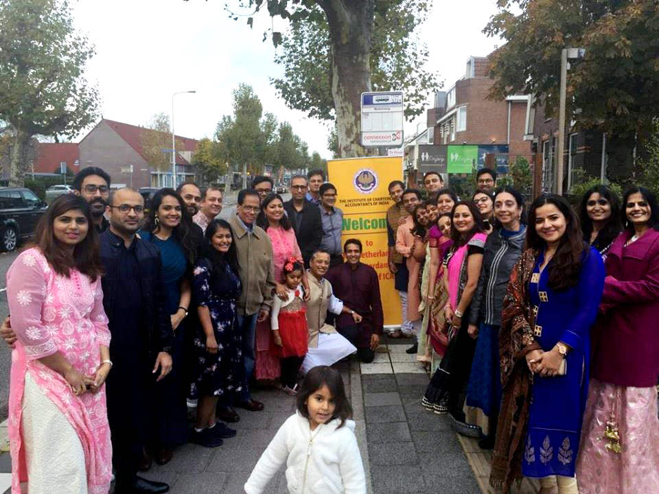 ICAI Netherlands Chapter supported in organizing Diwali event