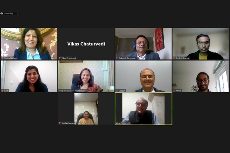 Meet and Greet Webinar with HE Mrs. Reenat Sandhu, The Ambassador of India to The Kingdom of Netherlands