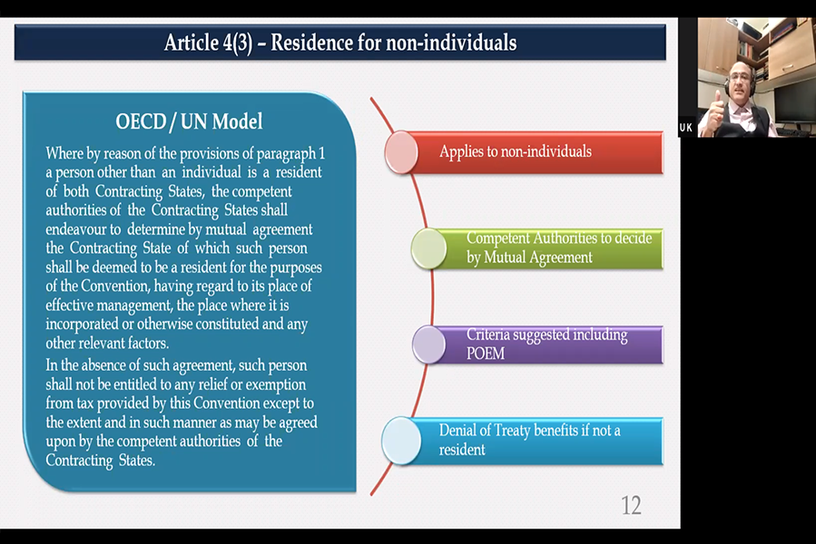 Refresher Course on International Tax